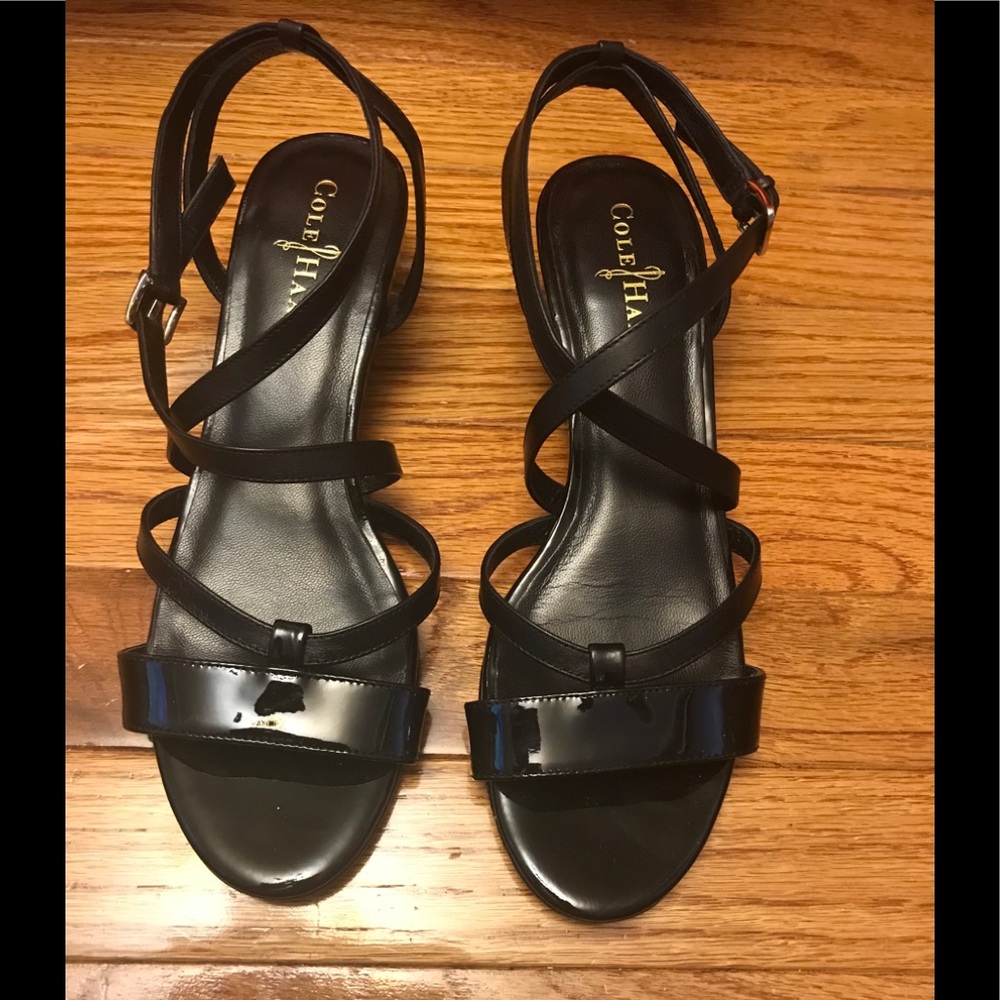 Cole Haan Nike Air strap wedge sandals